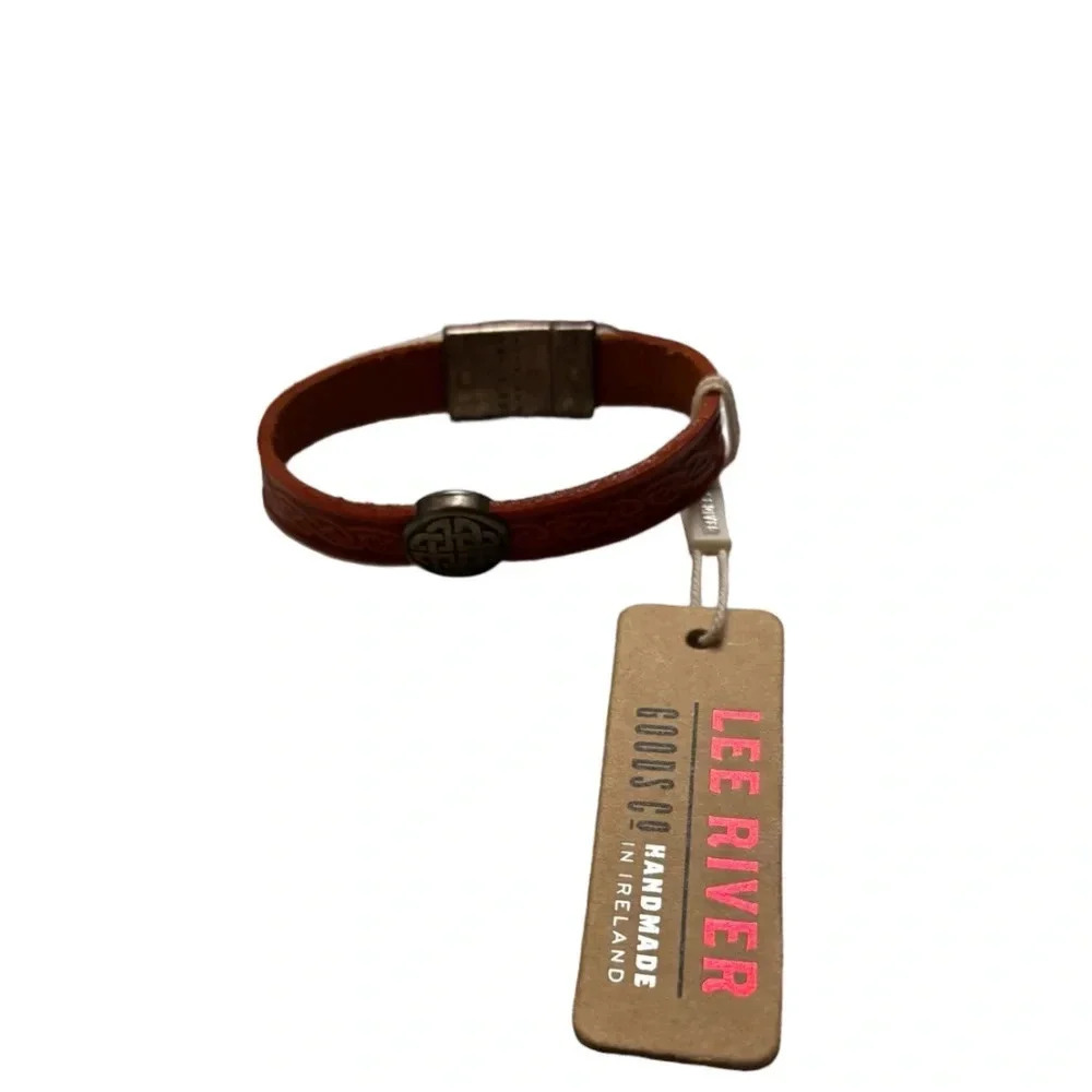 Lee River goods  co leather bracelet